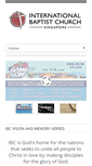 Mobile Screenshot of ibcs.org